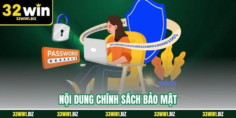 Những nội dung chính có trong chính sách bảo mật 32WIN